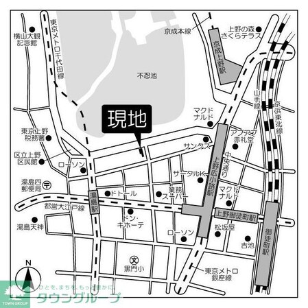 池之端加茂ビルAの物件内観写真